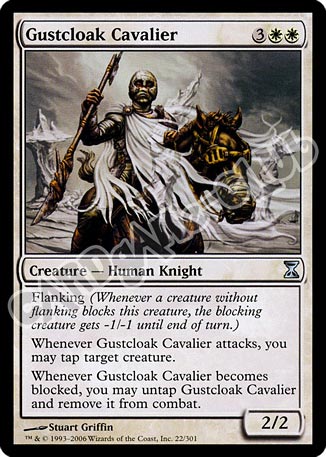 022 / 301 Gustcloak Cavalier non comune (EN) -NEAR MINT-