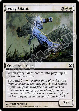 024 / 301 Ivory Giant comune (EN) -NEAR MINT-