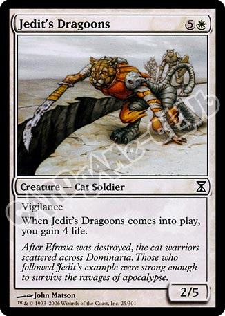 025 / 301 Jedit's Dragoons comune (EN) -NEAR MINT-