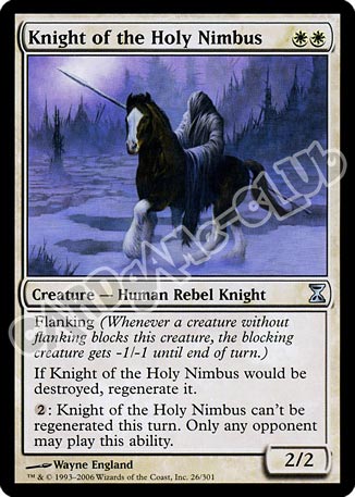 026 / 301 Knight of the Holy Nimbus non comune (EN) -NEAR MINT-