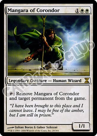 028 / 301 Mangara of Corondor rara (EN) -NEAR MINT-