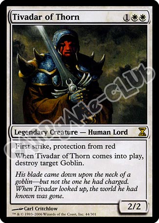 044 / 301 Tivadar of Thorn rara (EN) -NEAR MINT-