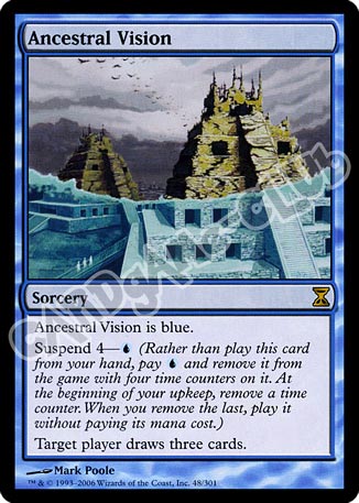 048 / 301 Ancestral Vision rara (EN) -NEAR MINT-