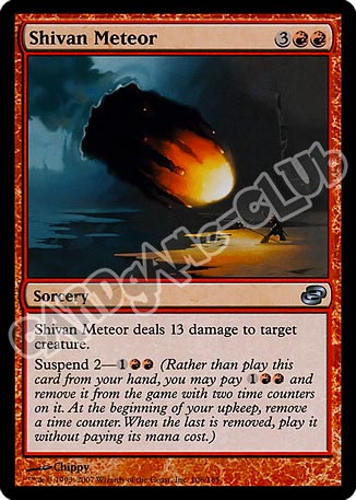 106 / 165 Shivan Meteor non comune (EN) -NEAR MINT-