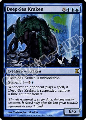 056 / 301 Deep-Sea Kraken rara (EN) -NEAR MINT-