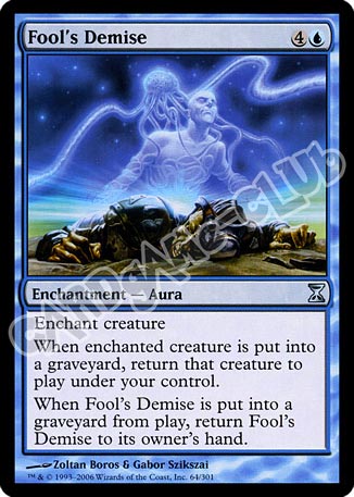 064 / 301 Fool's Demise non comune (EN) -NEAR MINT-