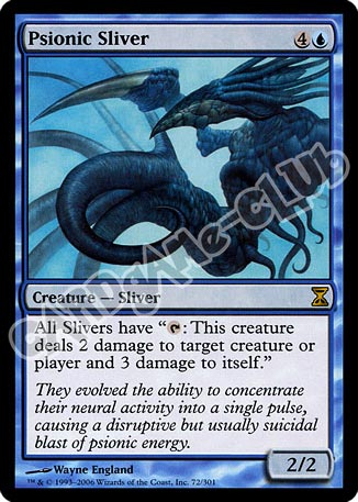 072 / 301 Psionic Sliver rara (EN) -NEAR MINT-