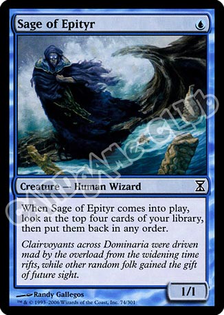 074 / 301 Sage of Epityr comune (EN) -NEAR MINT-