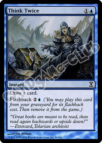 086 / 301 Think Twice comune (EN) -NEAR MINT-