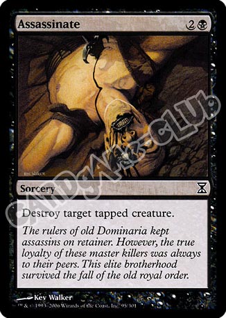 095 / 301 Assassinate comune (EN) -NEAR MINT-