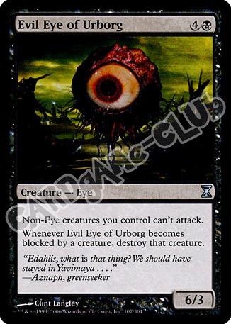 107 / 301 Evil Eye of Urborg non comune (EN) -NEAR MINT-
