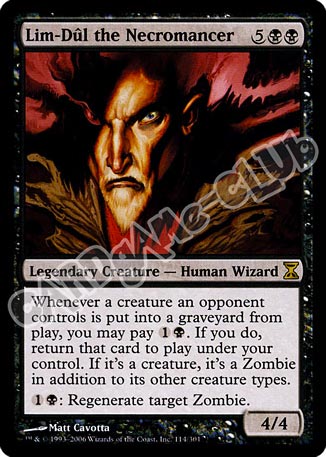 114 / 301 Lim-Dul the Necromancer rara (EN) -NEAR MINT-