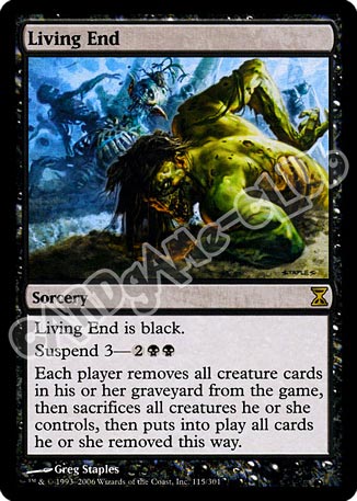 115 / 301 Living End rara (EN) -NEAR MINT-