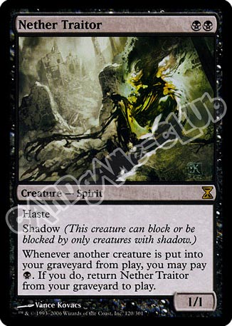 120 / 301 Nether Traitor rara (EN) -NEAR MINT-