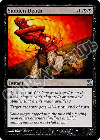 134 / 301 Sudden Death non comune (EN) -NEAR MINT-