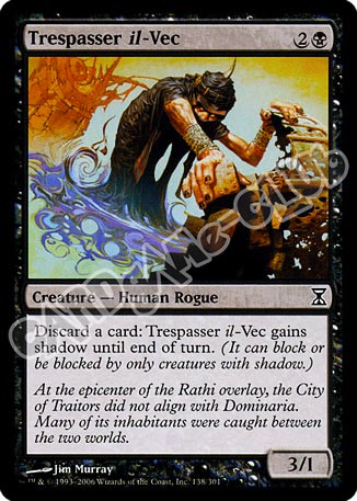 138 / 301 Trespasser il-Vec comune (EN) -NEAR MINT-