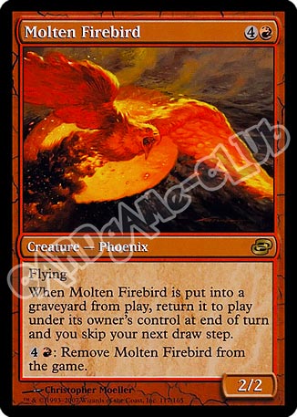 117 / 165 Molten Firebird rara (EN) -NEAR MINT-