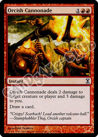 172 / 301 Orcish Cannonade comune (EN) -NEAR MINT-