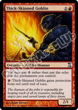182 / 301 Thick-Skinned Goblin non comune (EN) -NEAR MINT-