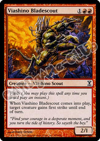 185 / 301 Viashino Bladescout comune (EN) -NEAR MINT-