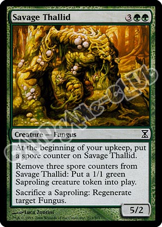 213 / 301 Savage Thallid comune (EN) -NEAR MINT-