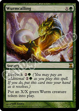 234 / 301 Wurmcalling rara (EN) -NEAR MINT-