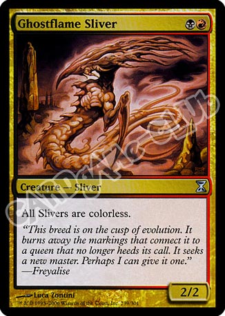 239 / 301 Ghostflame Sliver non comune (EN) -NEAR MINT-