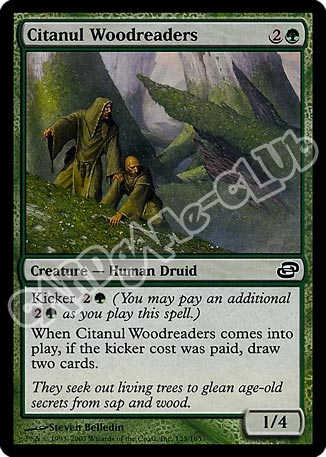 125 / 165 Citanul Woodreaders comune (EN) -NEAR MINT-