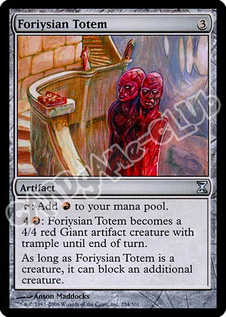 254 / 301 Foriysian Totem non comune (EN) -NEAR MINT-