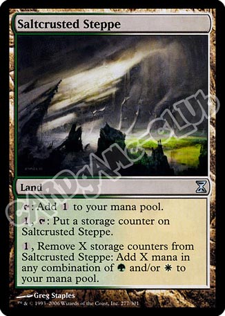 277 / 301 Saltcrusted Steppe non comune (EN) -NEAR MINT-
