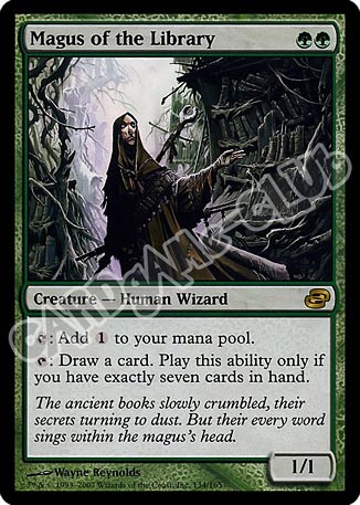 134 / 165 Magus of the Library rara (EN) -NEAR MINT-