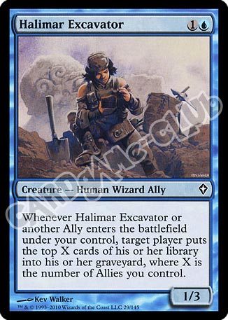 029 / 145 Halimar Excavator comune (EN) -NEAR MINT-