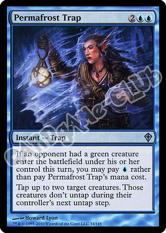 034 / 145 Permafrost Trap non comune (EN) -NEAR MINT-