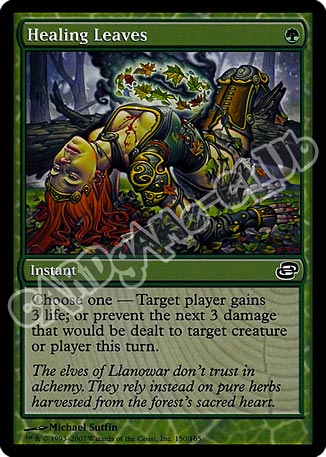 150 / 165 Healing Leaves comune (EN) -NEAR MINT-