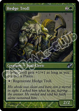 151 / 165 Hedge Troll non comune (EN) -NEAR MINT-