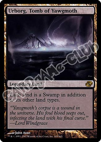 165 / 165 Urborg, Tomb of Yawgmoth rara (EN) -NEAR MINT-