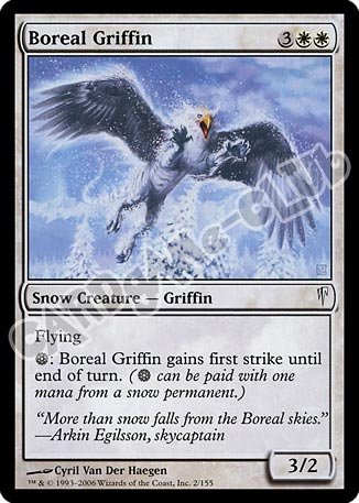 002 / 155 Boreal Griffin comune (EN) -NEAR MINT-