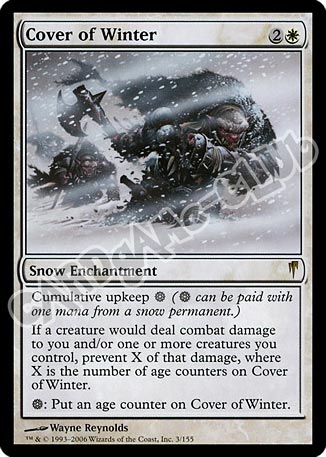 003 / 155 Cover of Winter rara (EN) -NEAR MINT-