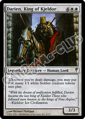 004 / 155 Darien, King of Kjeldor rara (EN) -NEAR MINT-