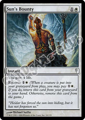 018 / 155 Sun's Bounty comune (EN) -NEAR MINT-