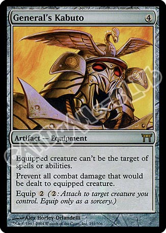 251 /306 General's Kabuto rara (EN) -NEAR MINT-