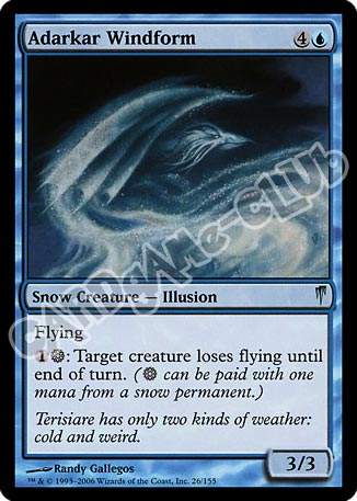 026 / 155 Adarkar Windform non comune (EN) -NEAR MINT-