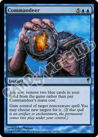 029 / 155 Commandeer rara (EN) -NEAR MINT-