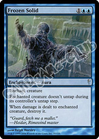 035 / 155 Frozen Solid comune (EN) -NEAR MINT-