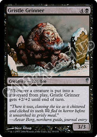 059 / 155 Gristle Grinner non comune (EN) -NEAR MINT-