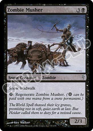075 / 155 Zombie Musher comune (EN) -NEAR MINT-