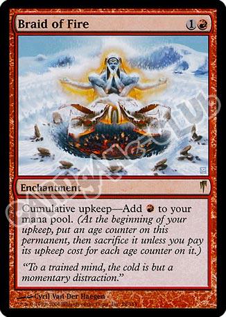 078 / 155 Braid of Fire rara (EN) -NEAR MINT-