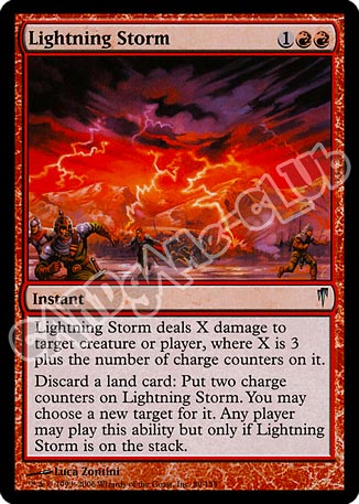 089 / 155 Lightning Storm non comune (EN) -NEAR MINT-