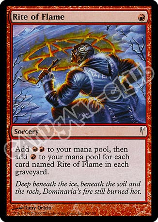 096 / 155 Rite of Flame comune (EN) -NEAR MINT-