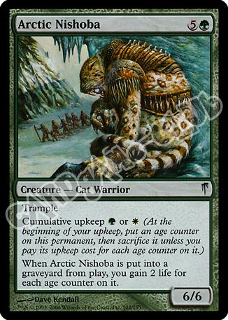 102 / 155 Arctic Nishoba non comune (EN) -NEAR MINT-